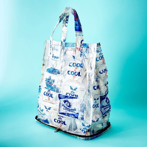 Trashy Bags Handbags - NWT Upcycled Tote Bag from Ghana